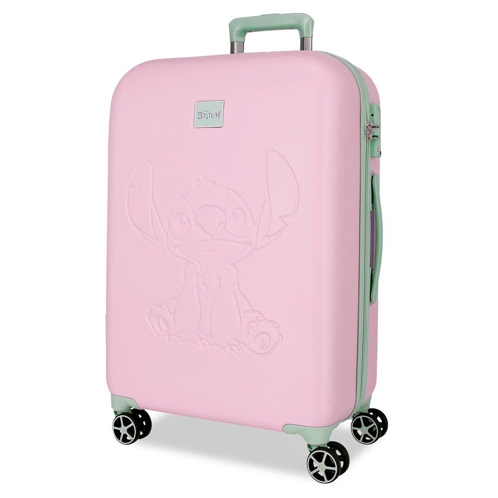 Disney Stitch Mauve ABS trolley suitcase 60cm