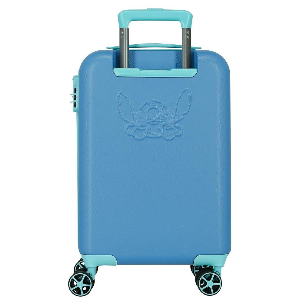 Disney Stitch Blue ABS trolley suitcase 55cm