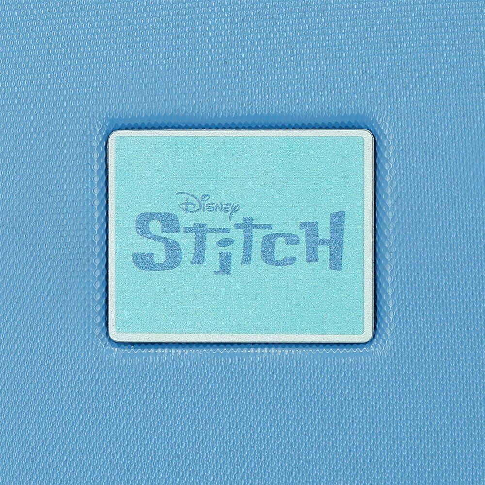 Disney Stitch Blue ABS trolley suitcase 55cm