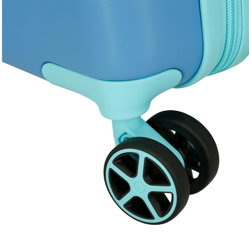 Disney Stitch Blue ABS trolley suitcase 55cm