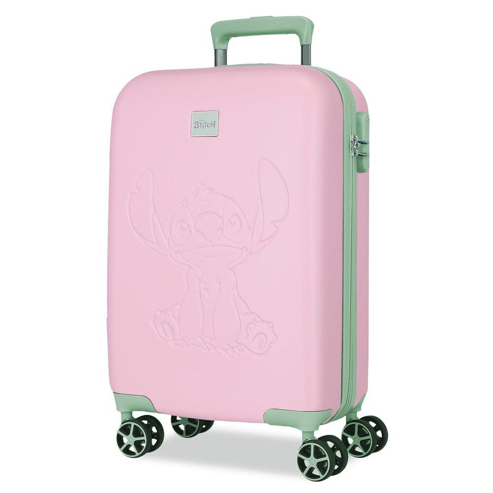 Disney Stitch Mauve ABS trolley suitcase 55cm