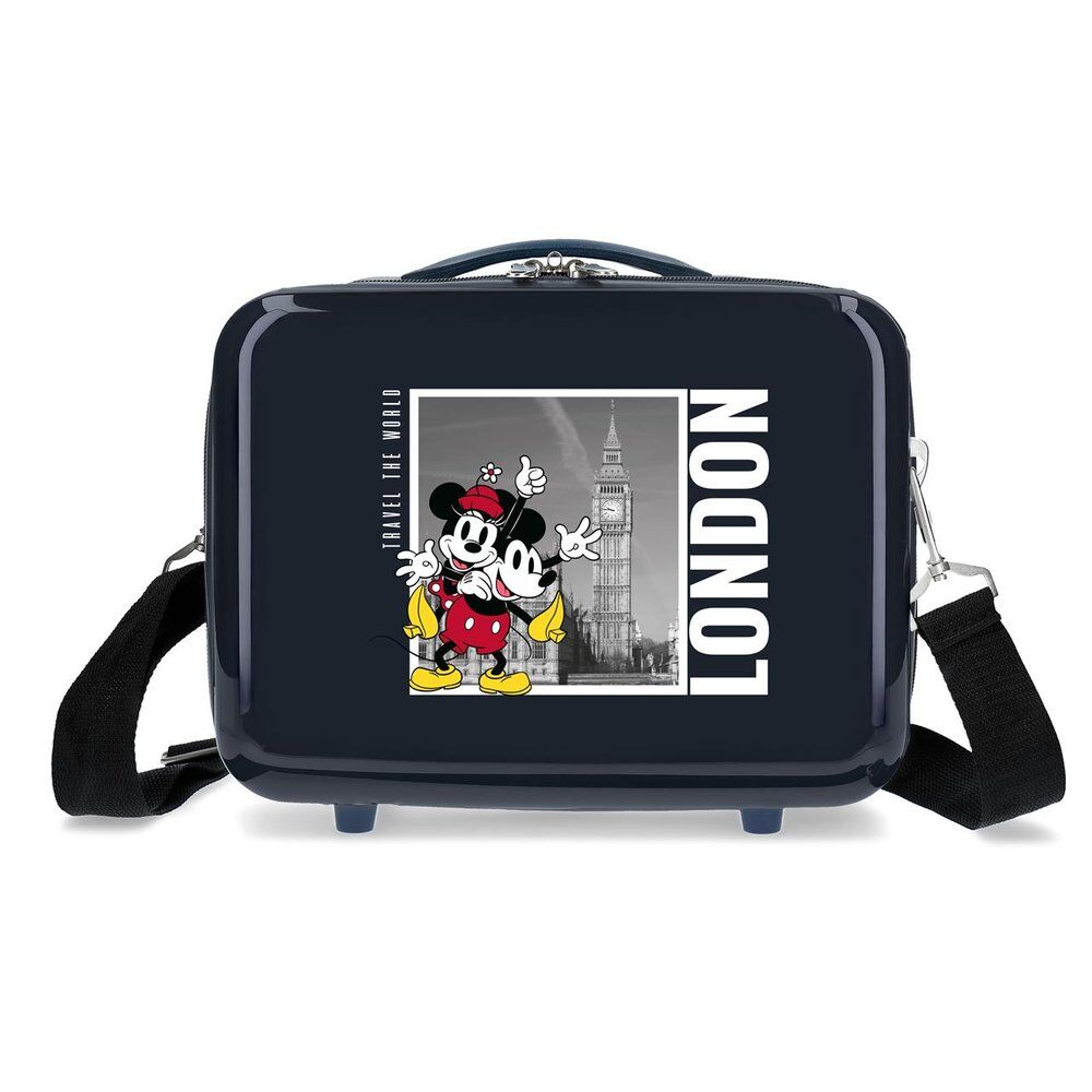 Disney Mickey &#38; Minnie London adaptable ABS vanity case