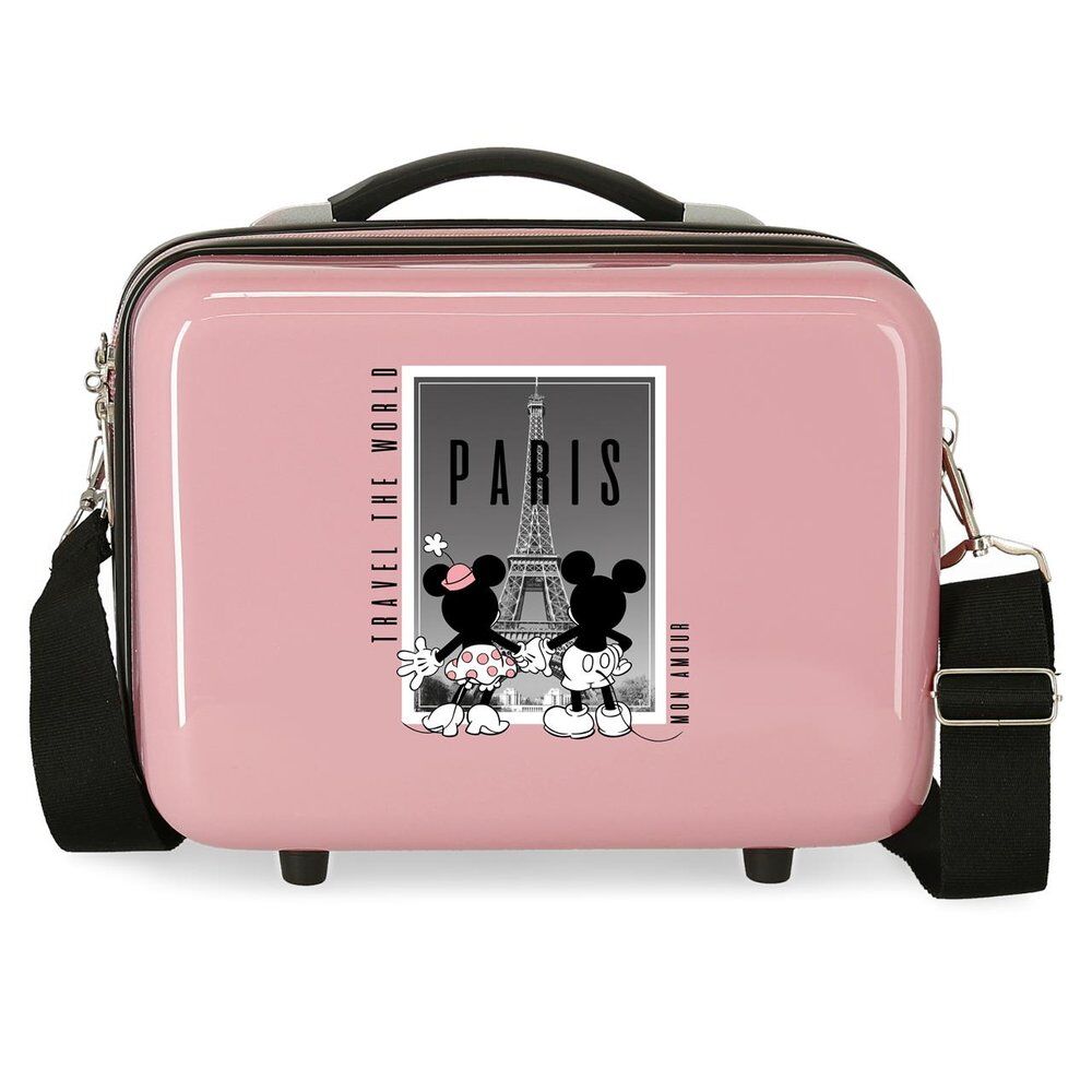 Disney Mickey &#38; Minnie Paris adaptable ABS vanity case