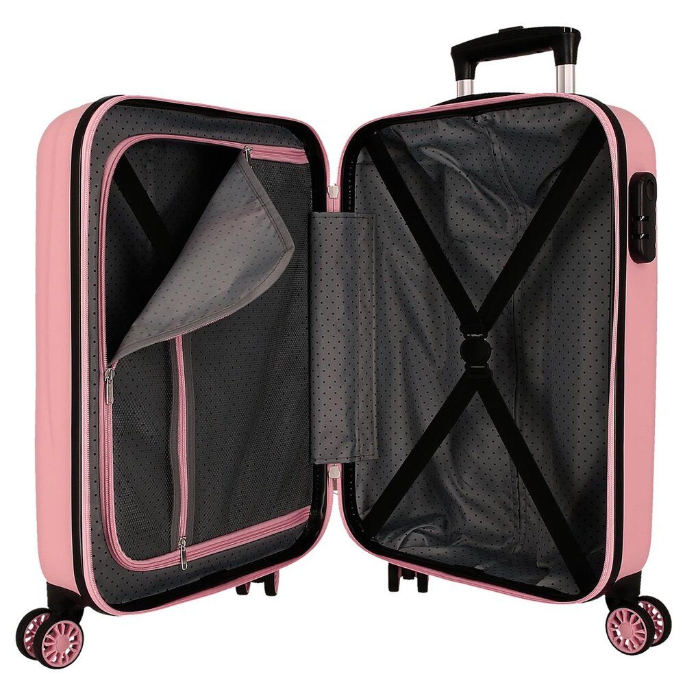 Disney Mickey &#38; Minnie ABS pack 2 trolley suitcases