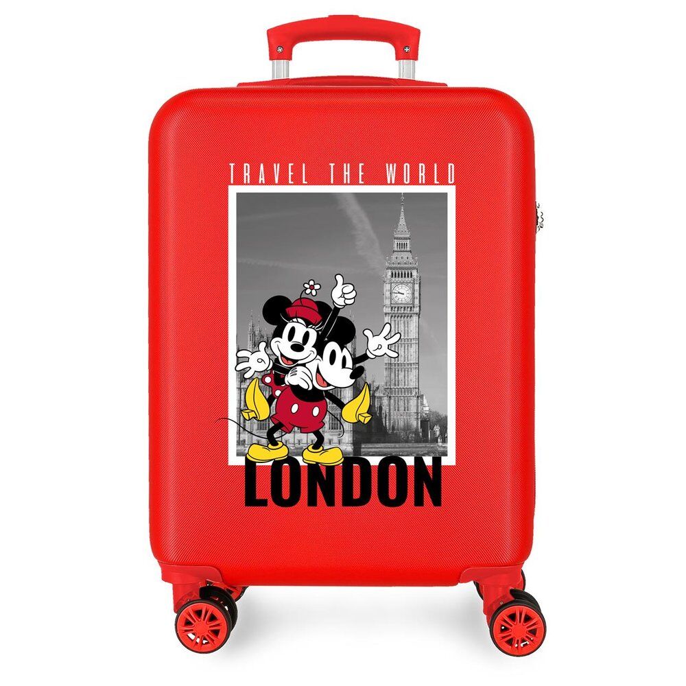 Disney Mickey &#38; Minnie Paris ABS trolley suitcase 55cm