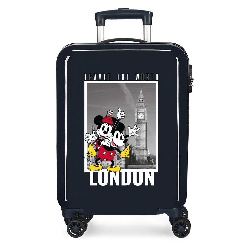 Disney Mickey &#38; Minnie Paris ABS trolley suitcase 55cm