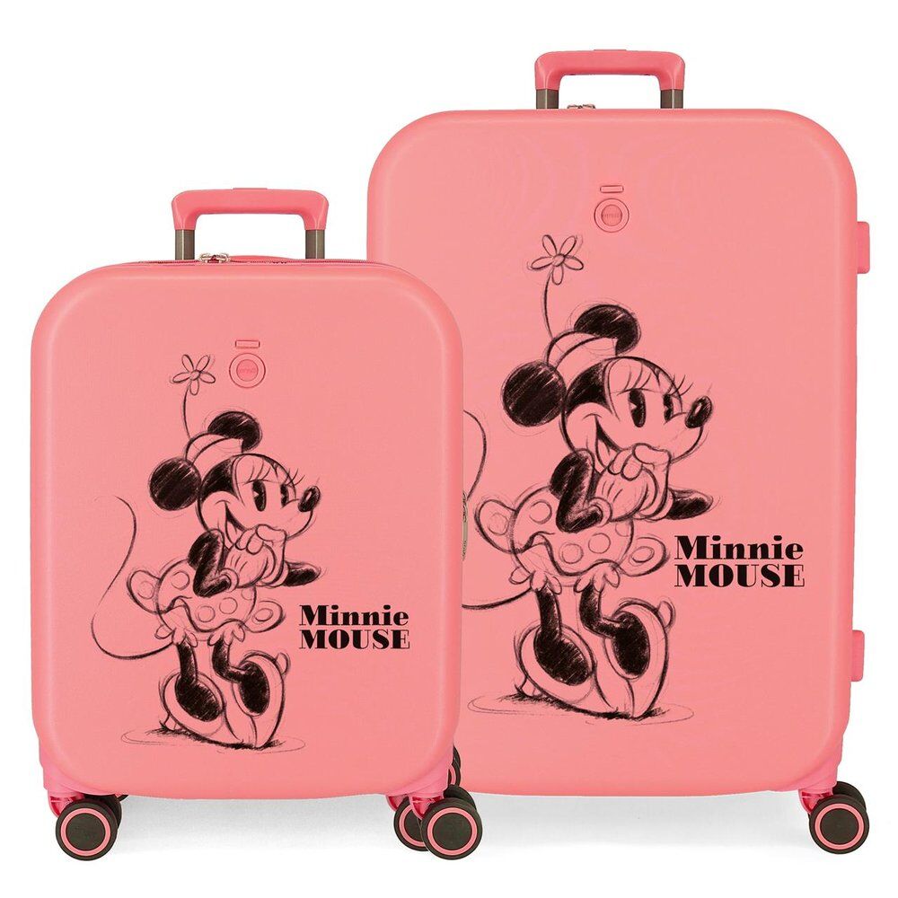 Disney Minnie Happiness ABS pack 2 trolley suitcases