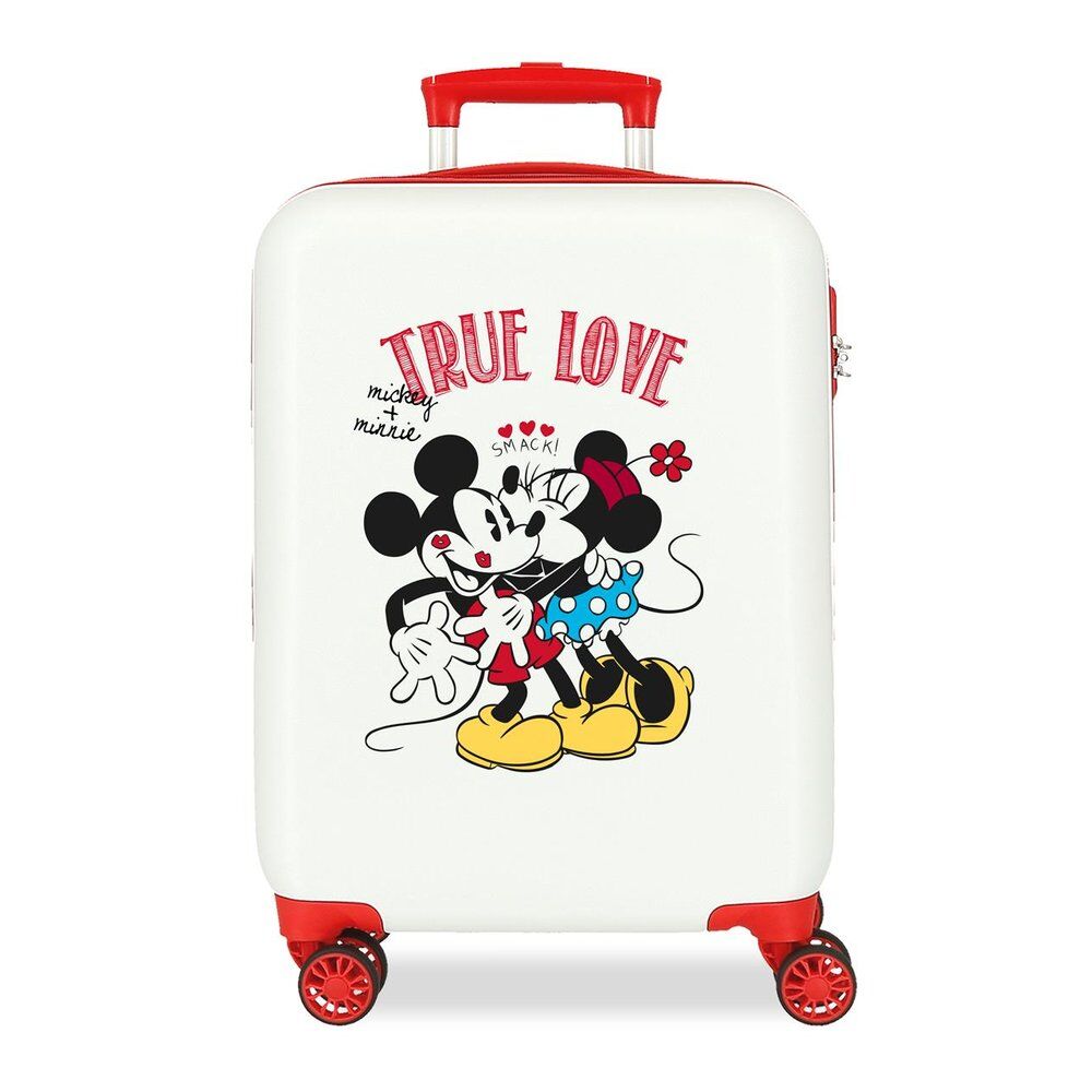 Disney Mickey &#38; Minnie True Love ABS trolley suitcase 55cm