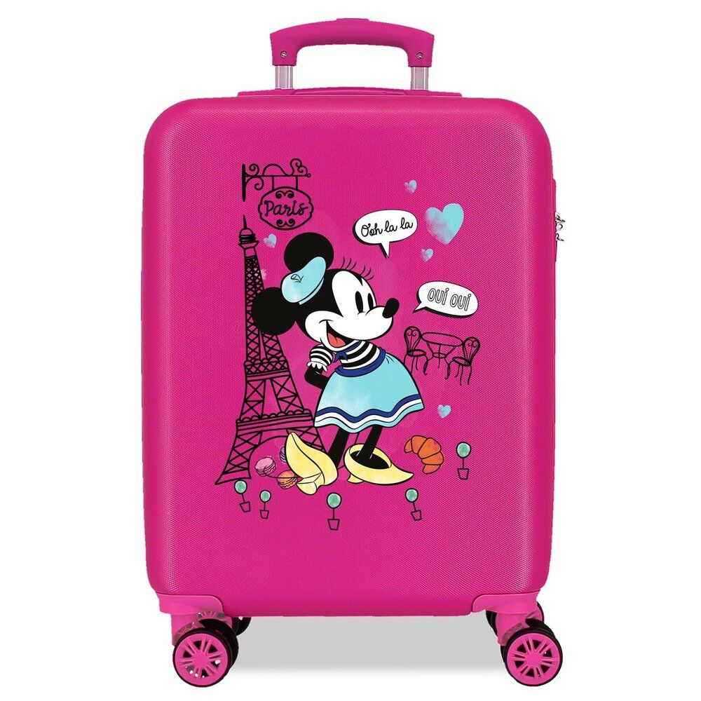 Disney Minnie Around the World Paris ABS trolley suitcase 55cm
