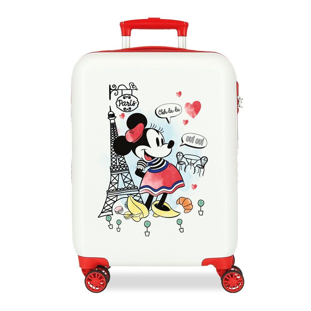 Disney Minnie Around the World Paris ABS trolley suitcase 55cm