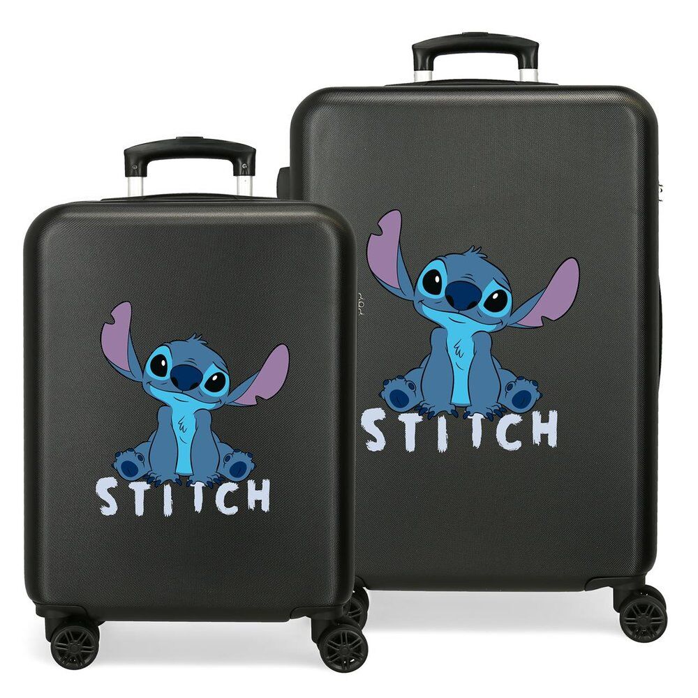 Disney Stitch Cute ABS pack 2 trolley suitcases