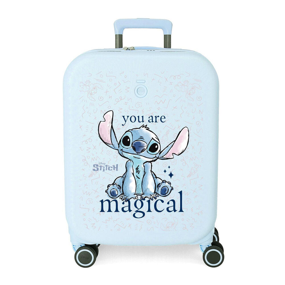 Disney Stitch You Are Magical ABS trolley suitcase 55cm