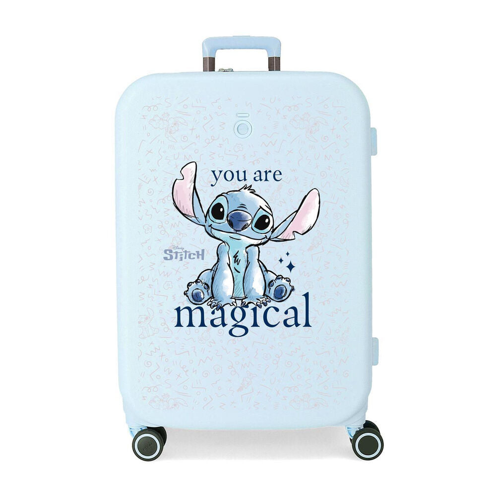 Disney Stitch You Are Magical ABS trolley suitcase 70cm