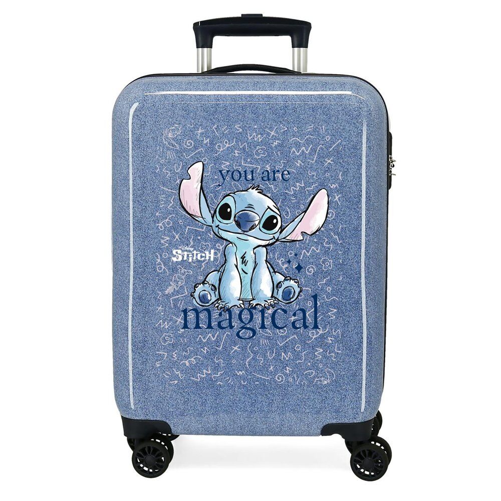 Disney Stitch You Are Magical ABS trolley suitcase 55cm