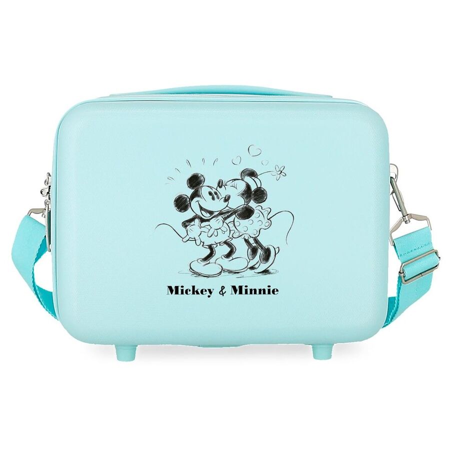 Disney Mickey &#38; Minnie Kisses adaptable ABS vanity case