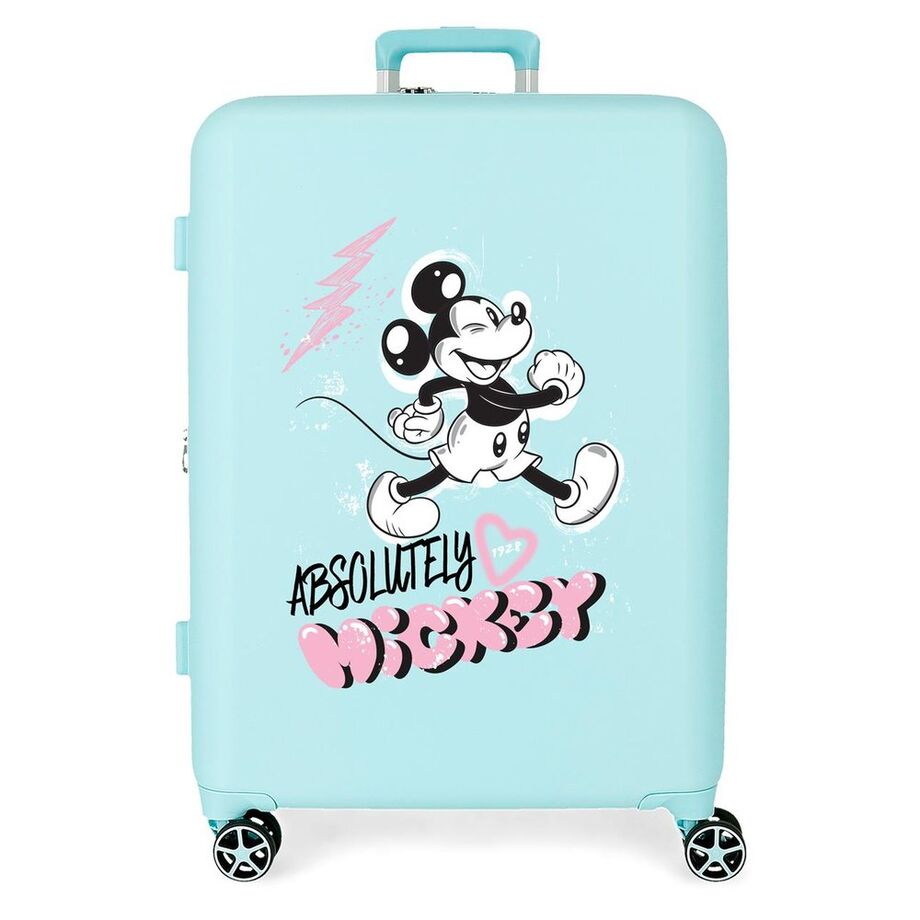 Disney Mickey &#38; Minnie Kisses ABS trolley suitcase 70cm