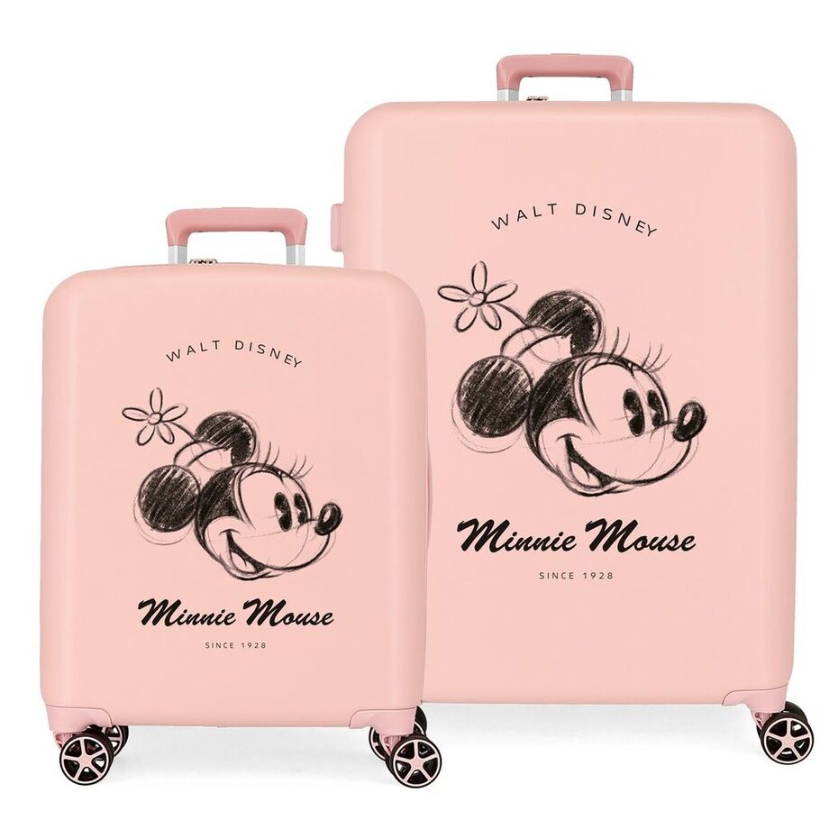 Disney Minnie You Are Magic ABS pack 2 trolley suitcases
