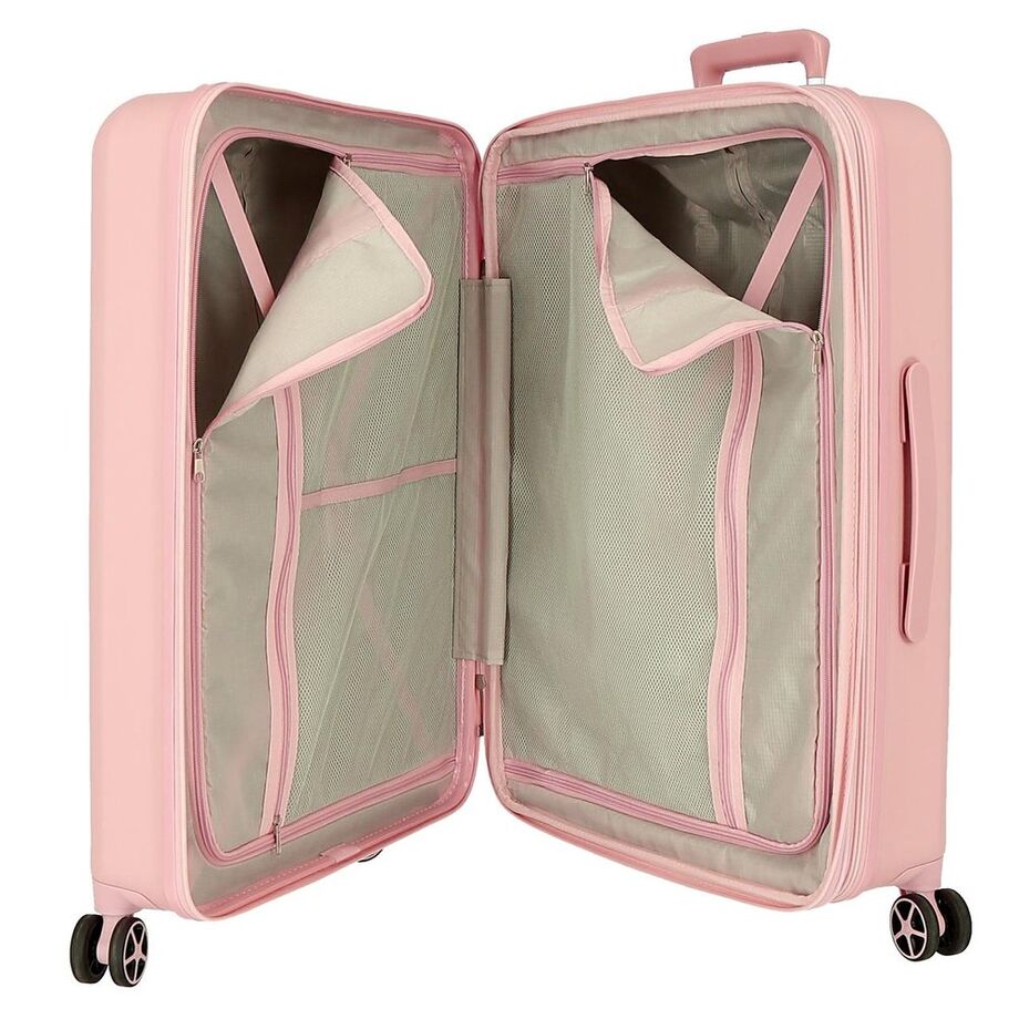 Disney Mickey &#38; Minnie Kisses ABS pack 2 trolley suitcases