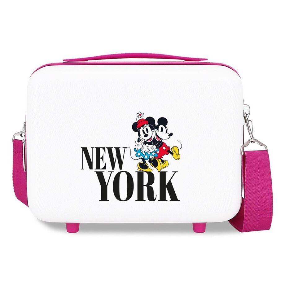 Disney Mickey &#38; Minnie Trip To New York adaptable ABS vanity case