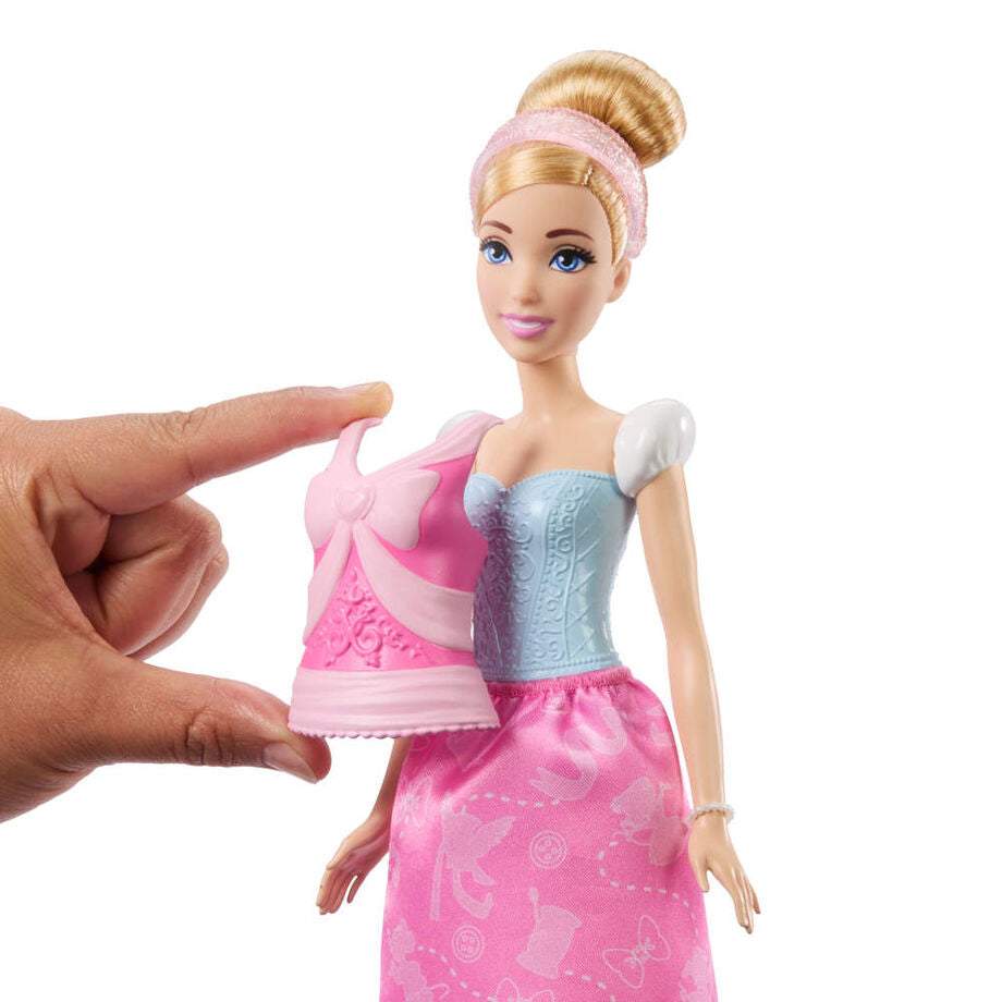 Disney Princess Cinderella 2 in 1 stories doll