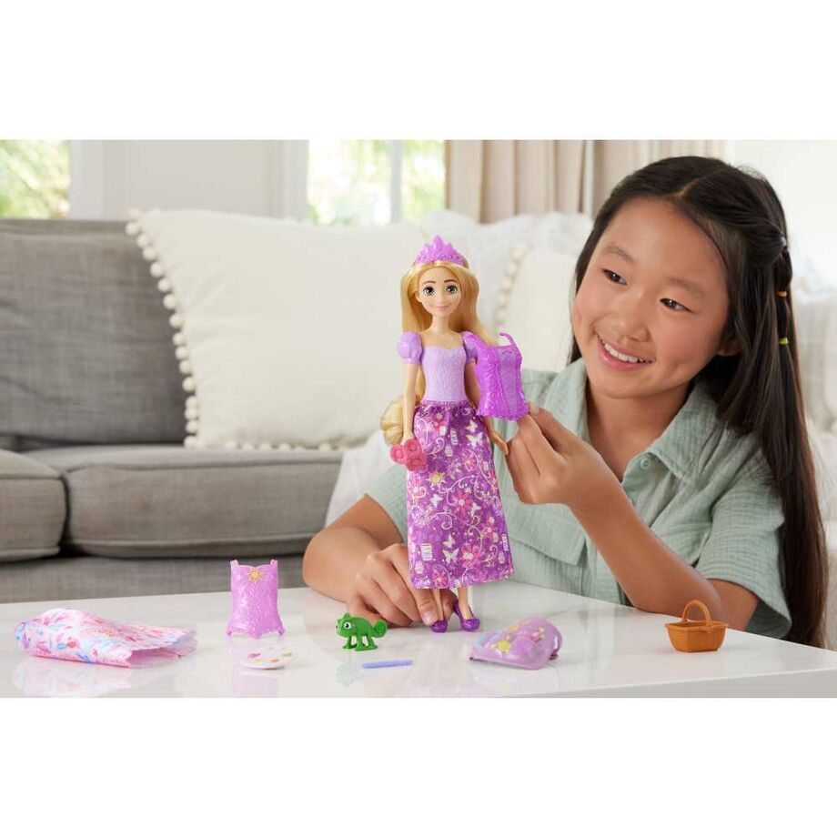 Disney Princess Rapunzel 2 in 1 stories doll
