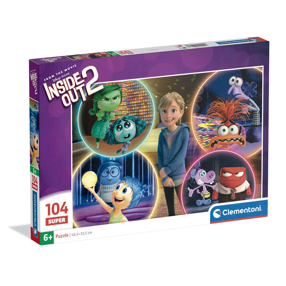 Disney Pixar Inside Out 2 super puzzle 104pcs