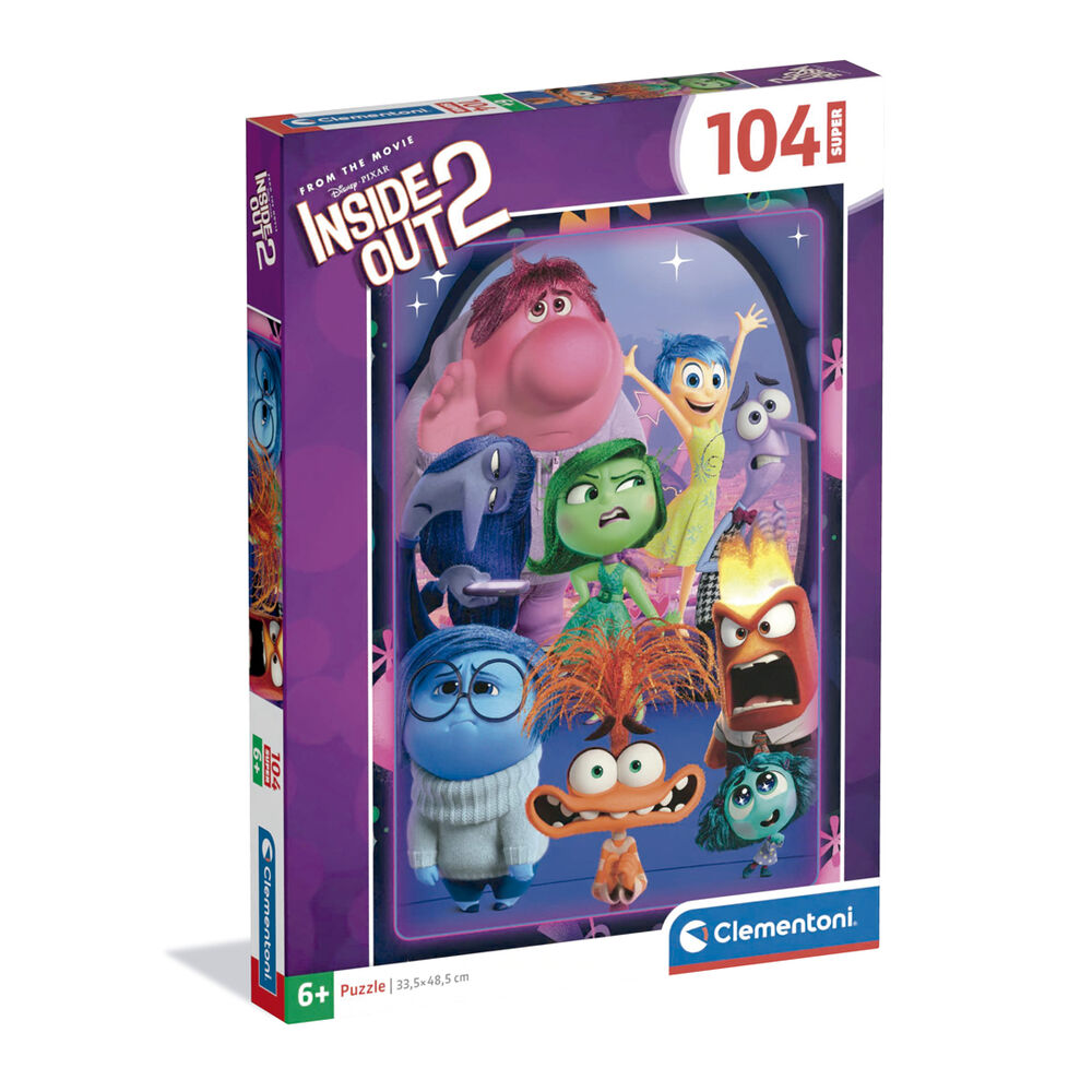 Disney Pixar Inside Out 2 super puzzle 104pcs