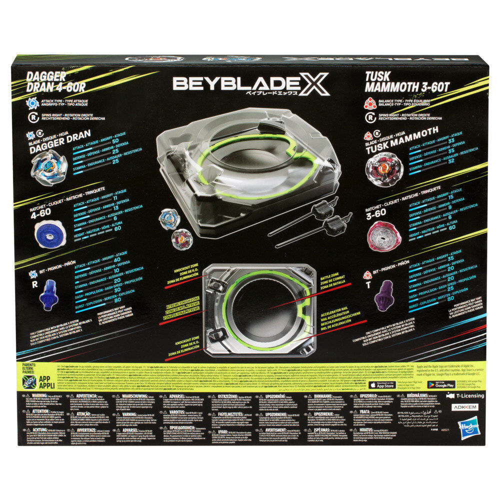Beyblade X Xtreme Battle set