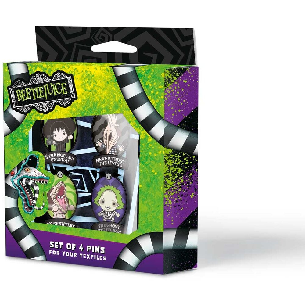 Beetlejuice 4 pin set