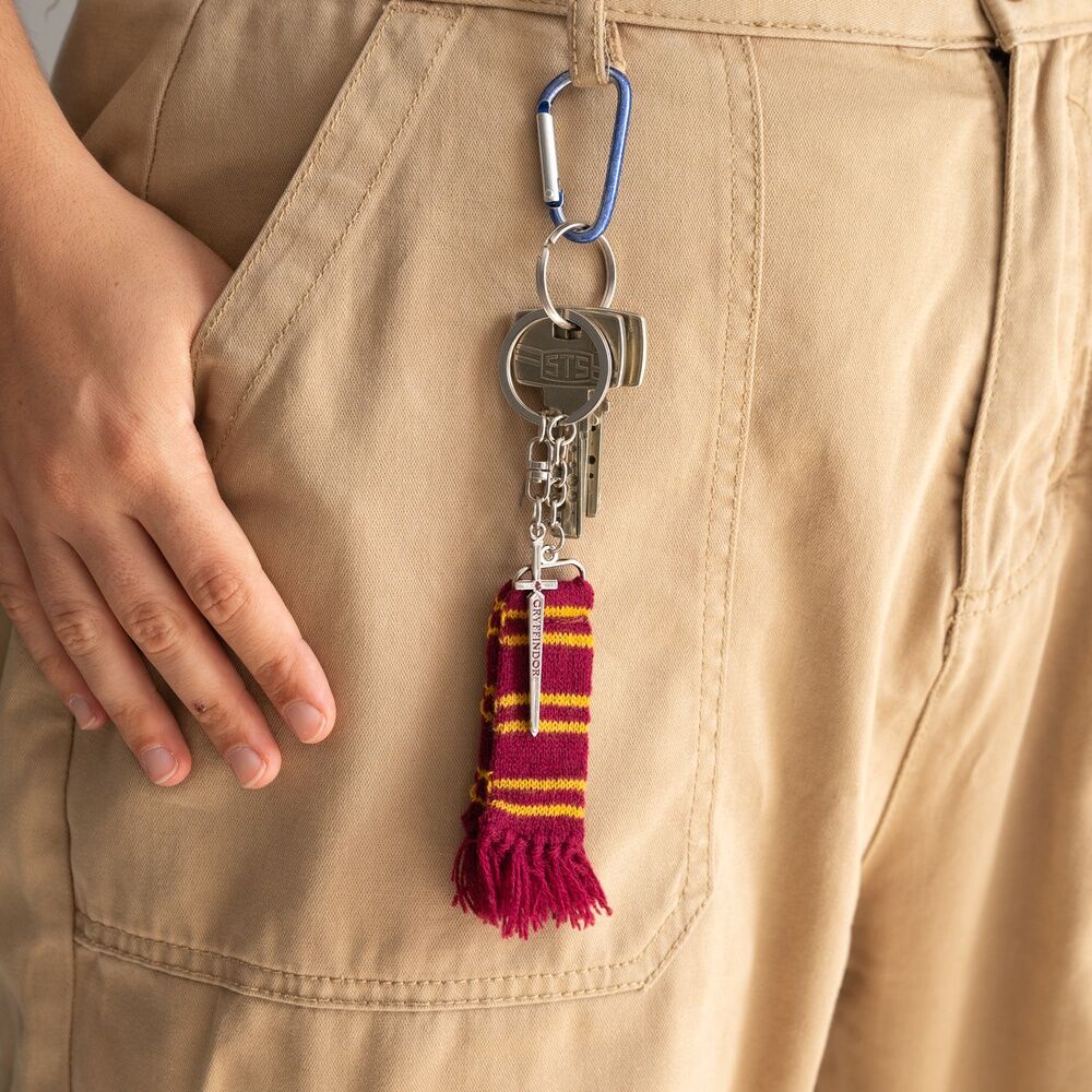 Harry Potter Griffindor scarf keychain