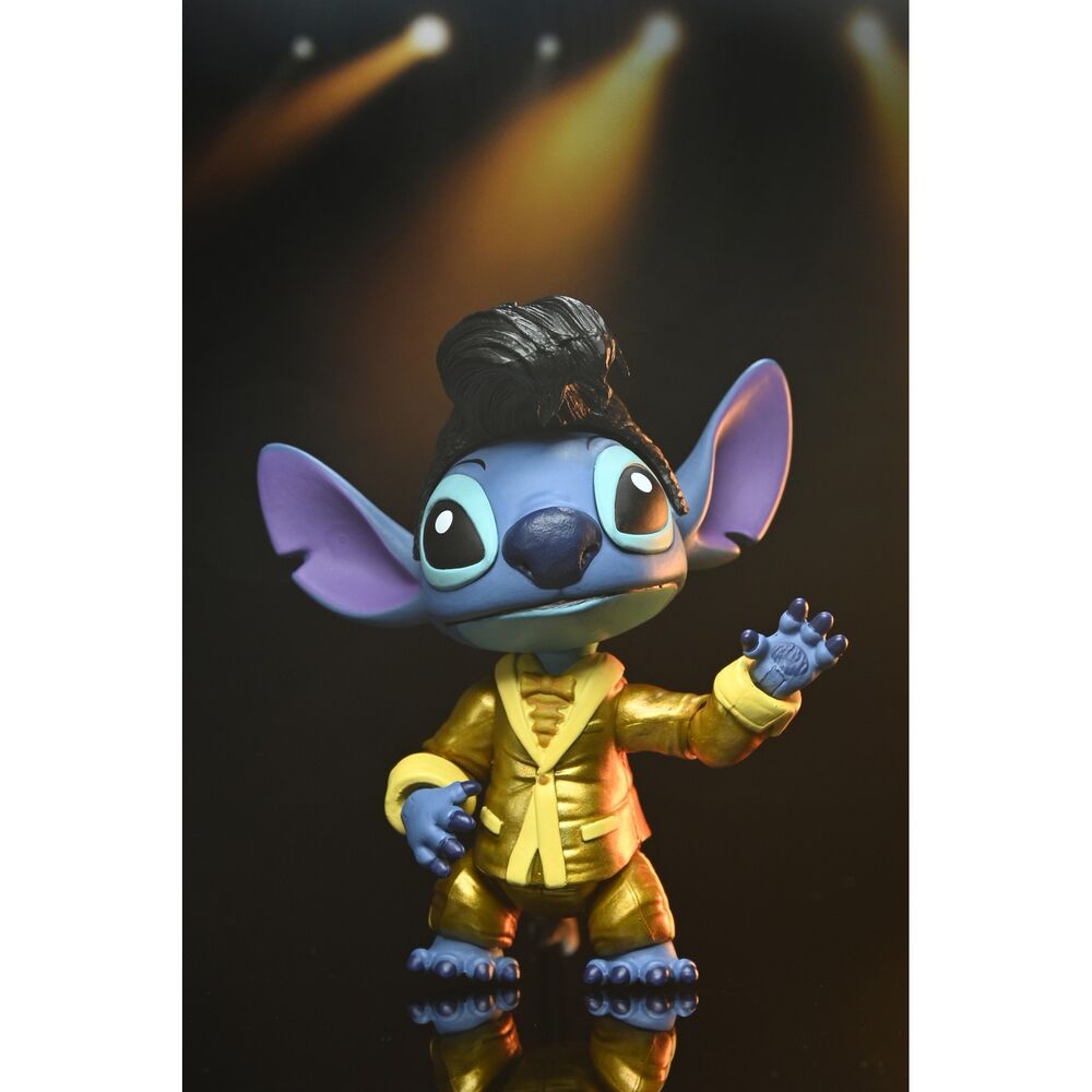 Disney Lilo &#38; Stitch - Stitch Gold Suit Elvis Ultimate figure 5cm