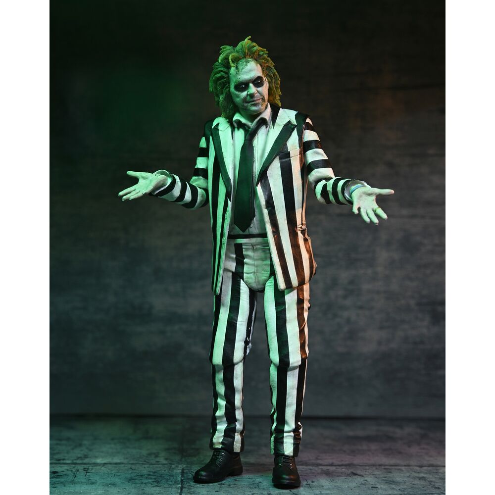 Beetlejuice - Beetlejuice Striped Suit Ultimate figure 18cm
