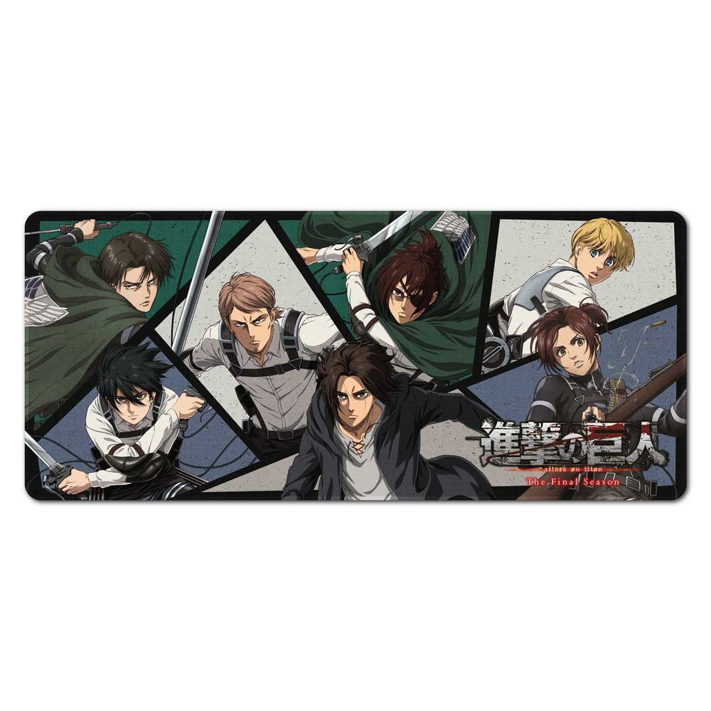 Attack on Titan gaming desk mat
