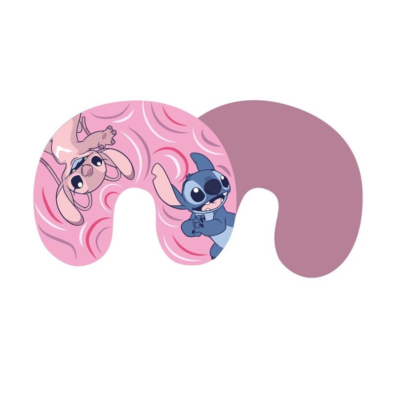 Disney Stitch & Angel travel cushion