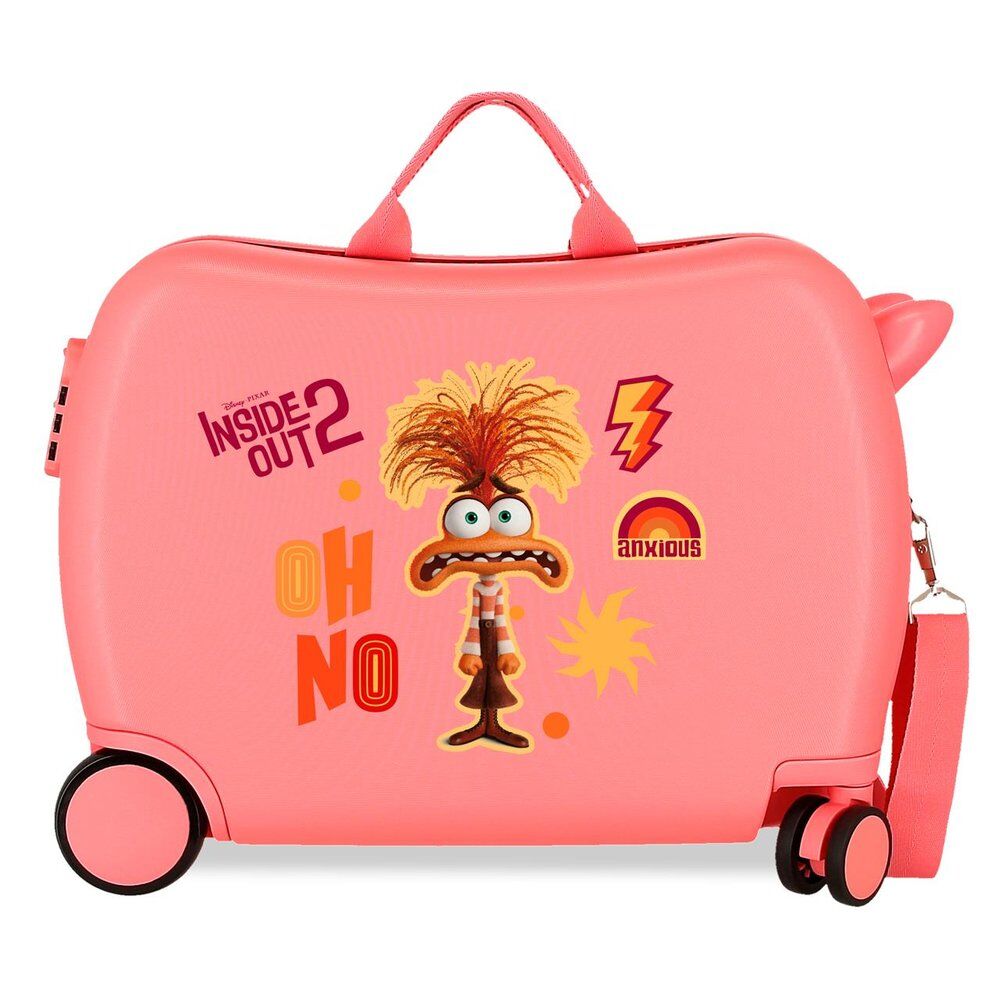 Disney Pixar Inside Out 2 Anxious ABS suitcase 50cm