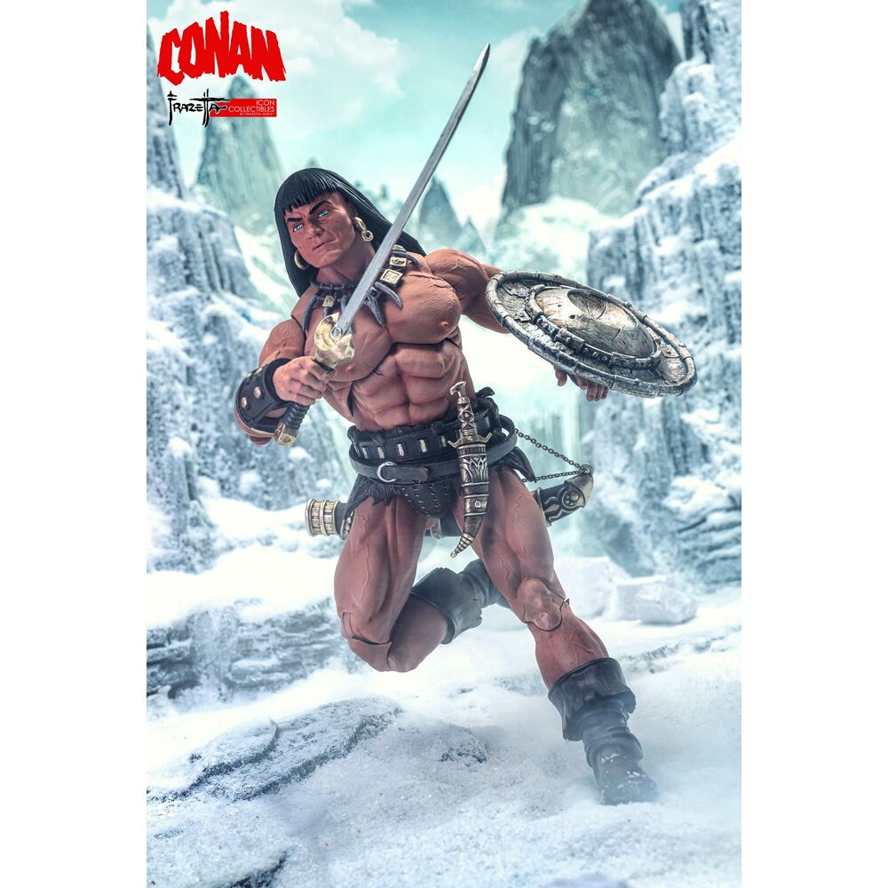 Conan the Barbarian Frazetta Icon figure 17cm