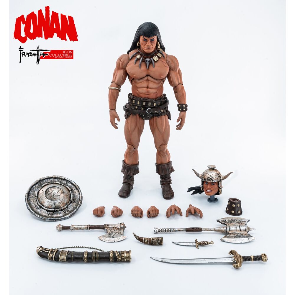 Conan the Barbarian Frazetta Icon figure 17cm