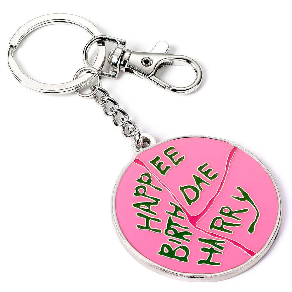Harry Potter Happee Birthdae Cake keychain