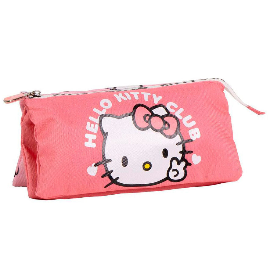 Hello Kitty triple pencil case