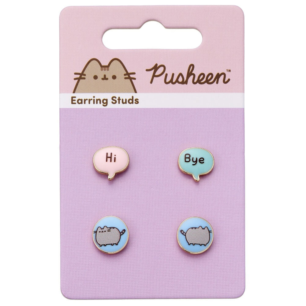 Pusheen Hi Bye Set 3 pairs of earrings