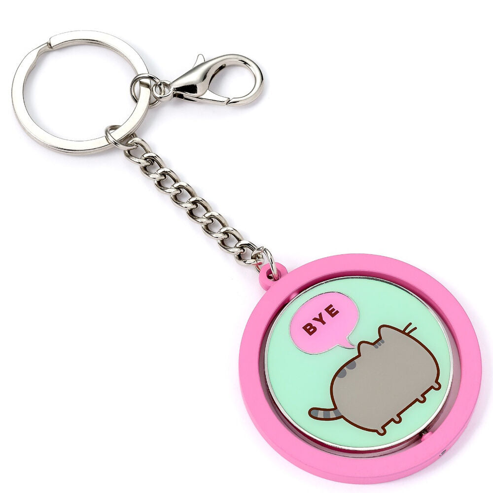 Pusheen Hi Bye keychain