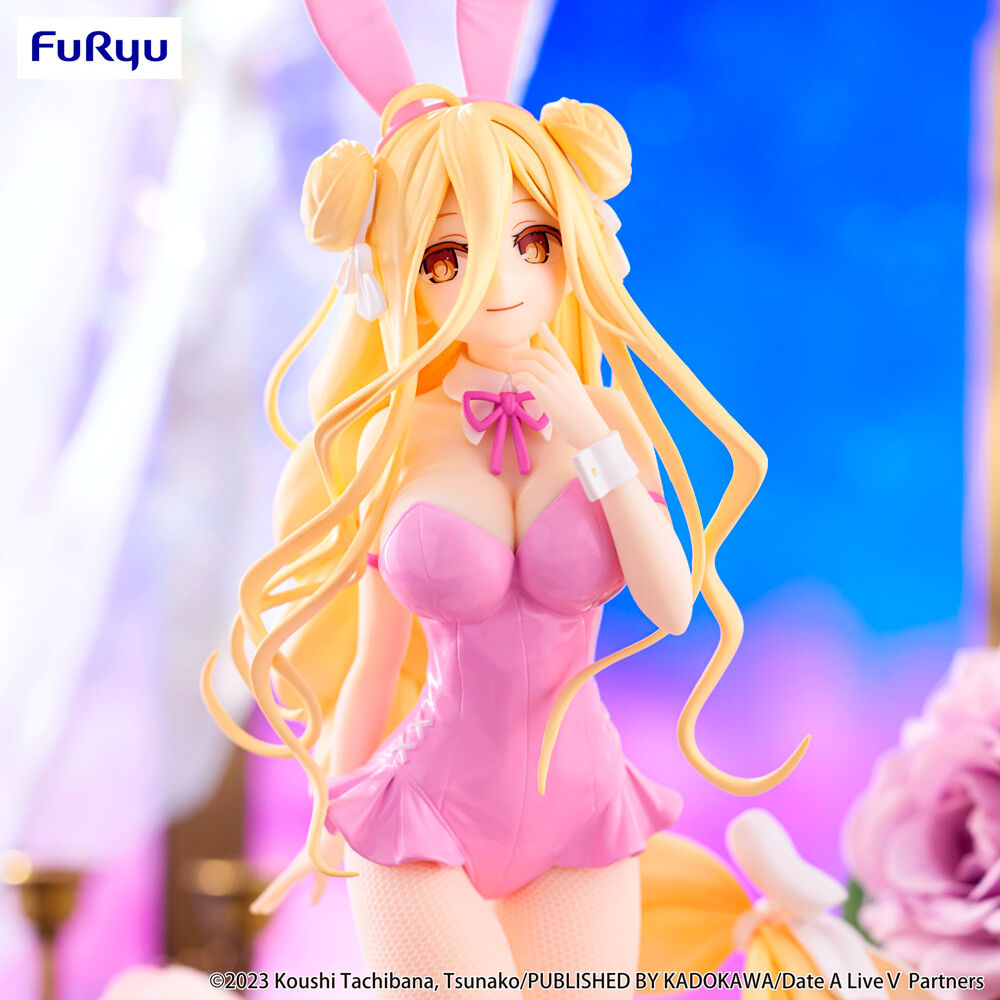 Date a Live V Mukuro Hoshimiya Pink Bicute Bunnies figure 27cm