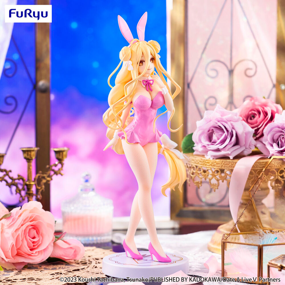 Date a Live V Mukuro Hoshimiya Pink Bicute Bunnies figure 27cm