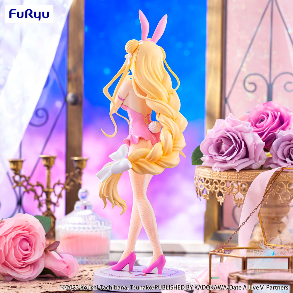 Date a Live V Mukuro Hoshimiya Pink Bicute Bunnies figure 27cm