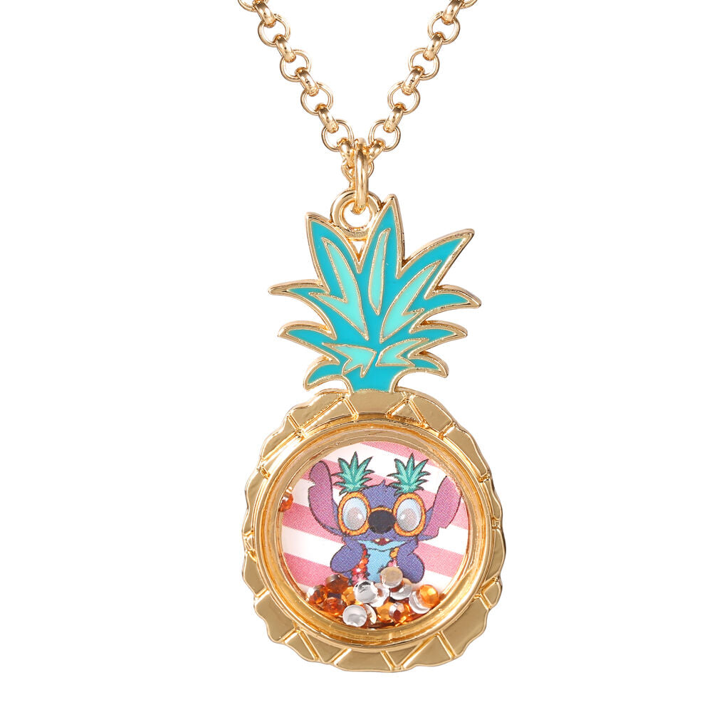 Disney Stitch Pineapple necklace
