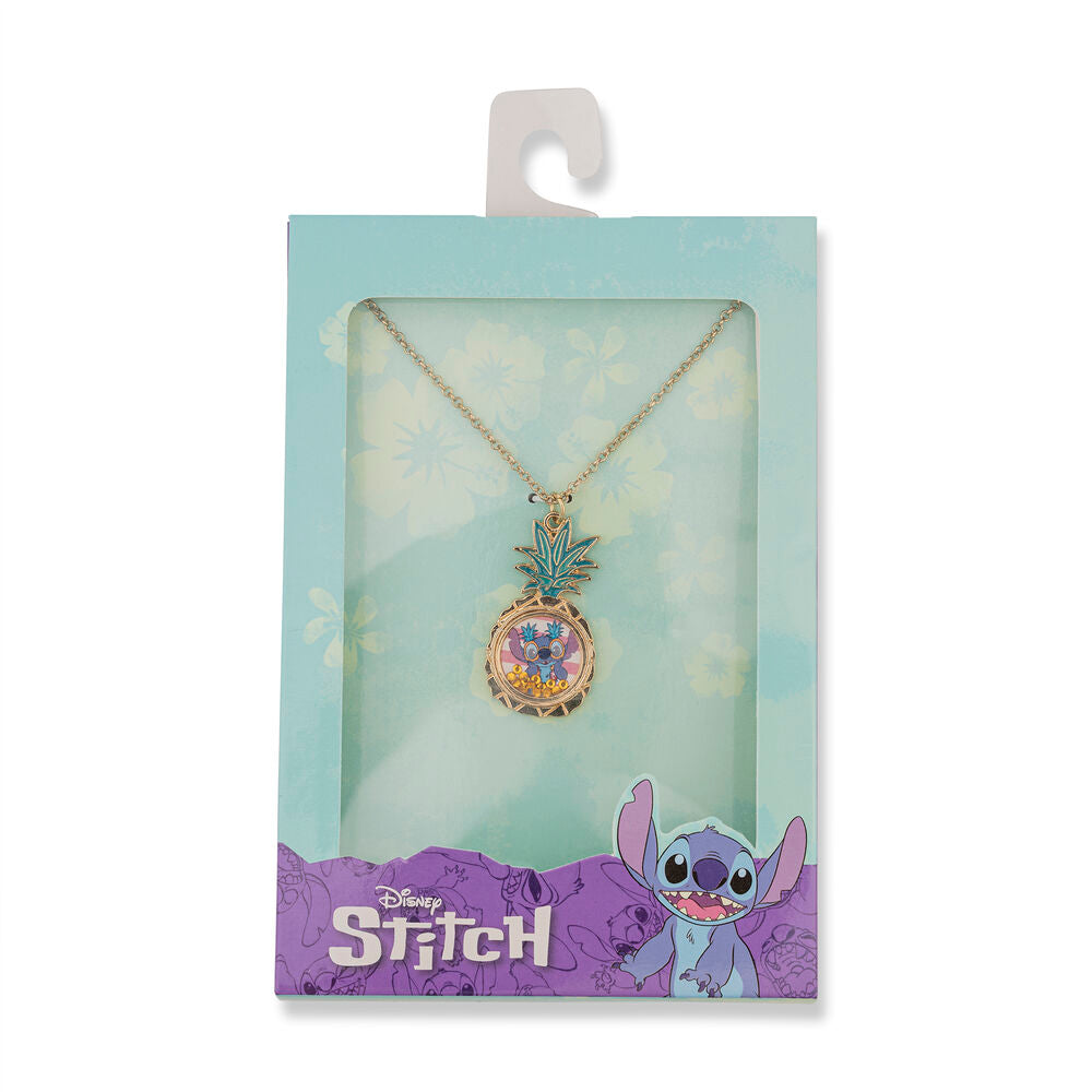 Disney Stitch Pineapple necklace