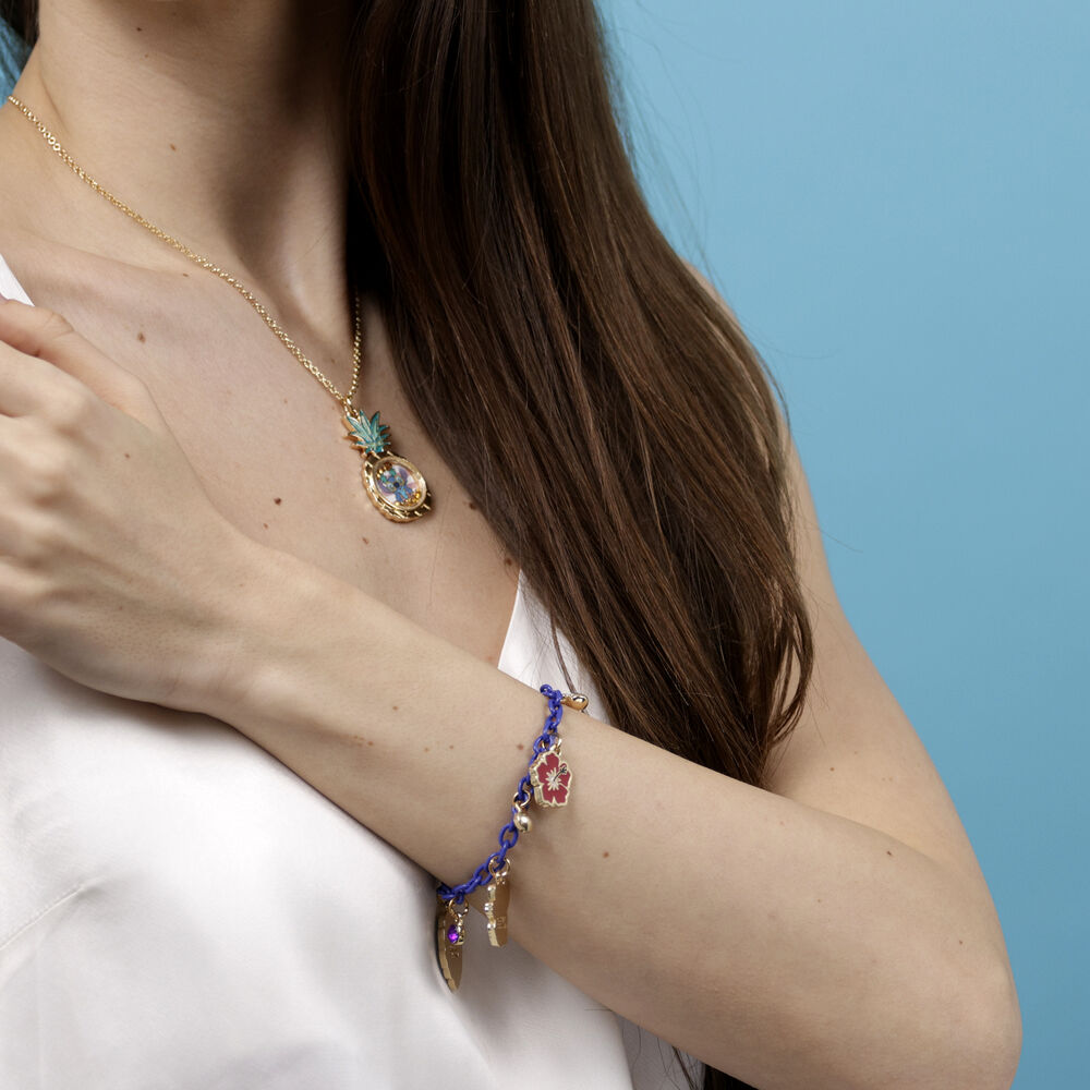 Disney Stitch charm bracelet