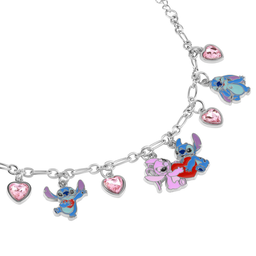 Disney Stitch Angel charm bracelet