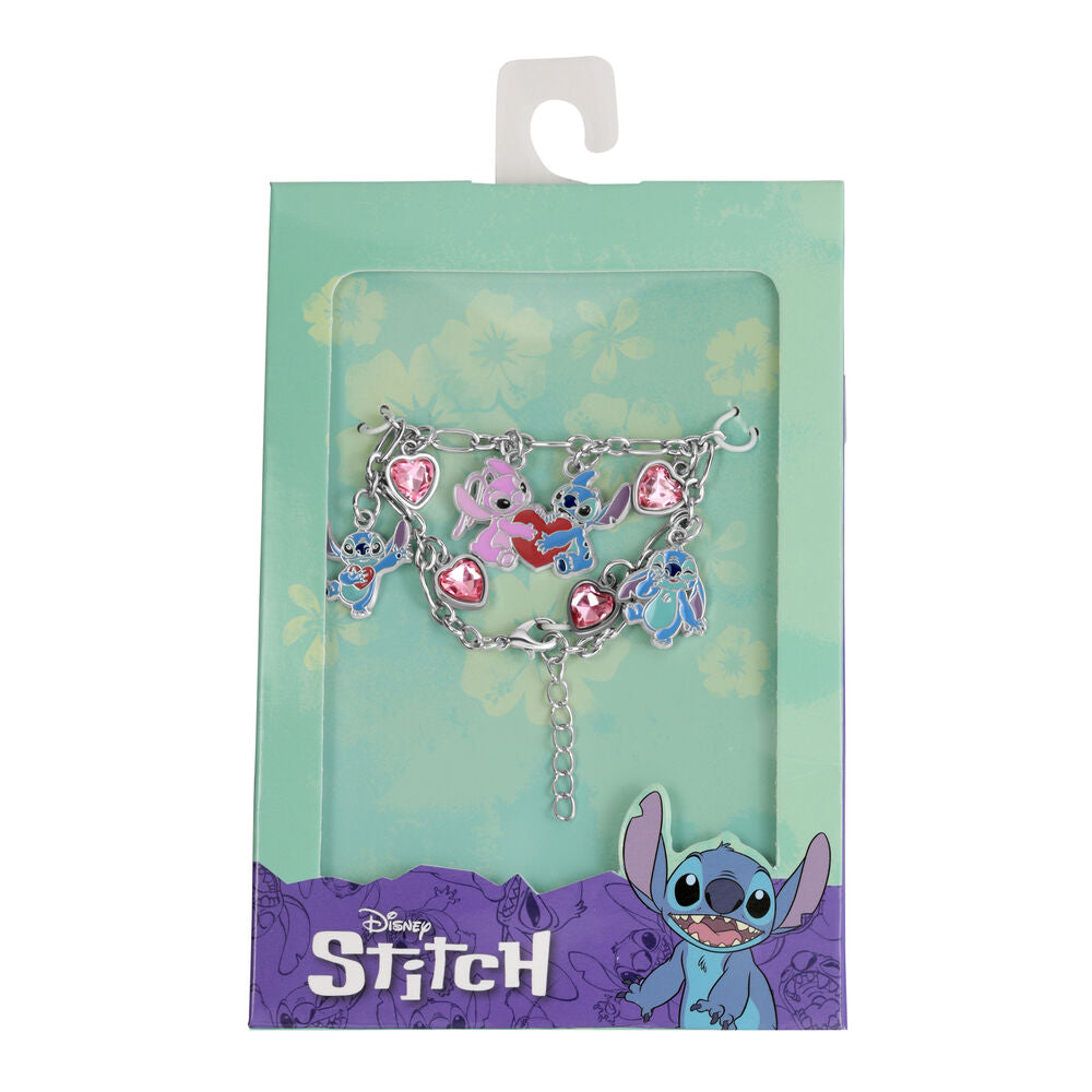 Disney Stitch Angel charm bracelet