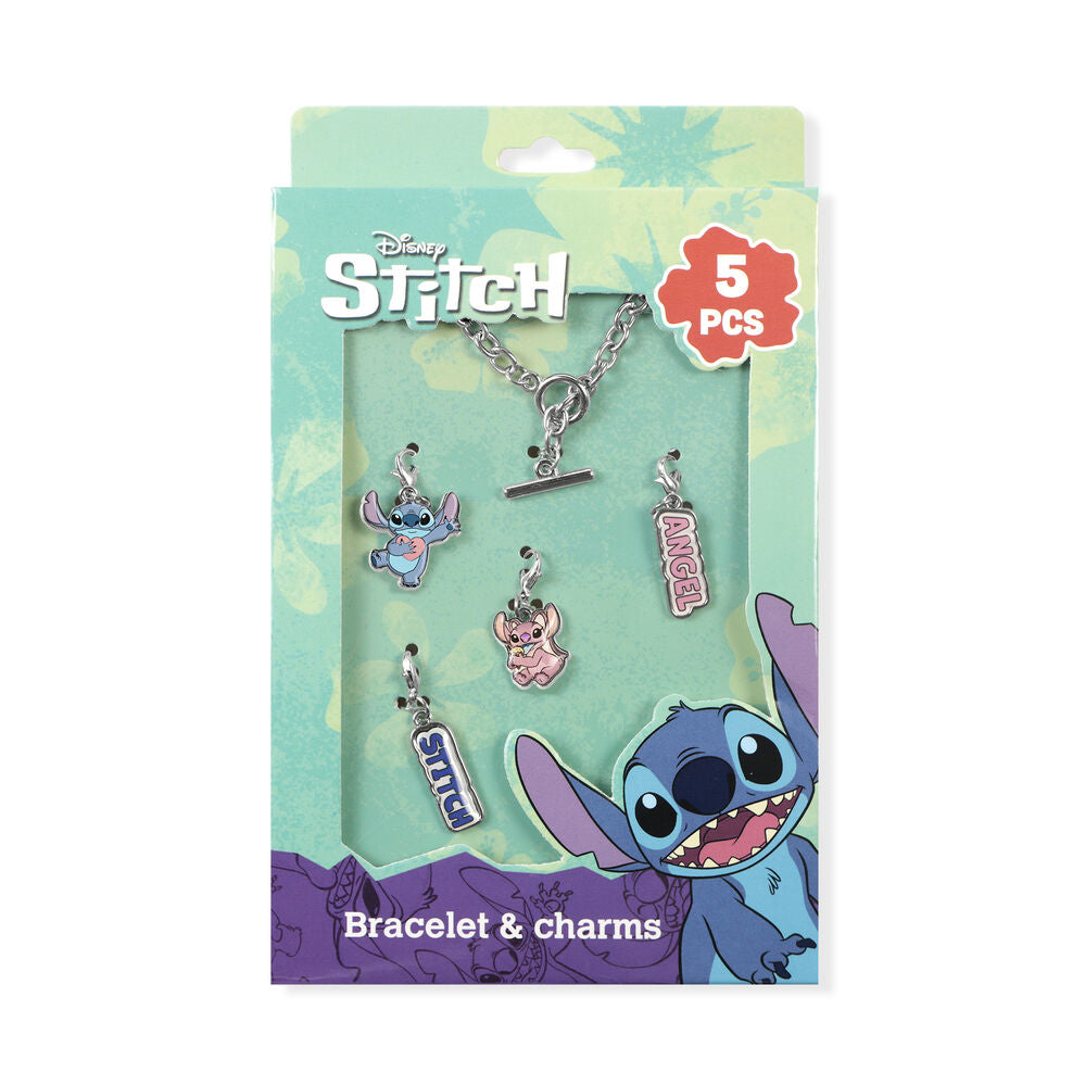 Disney Stitch charm bracelet